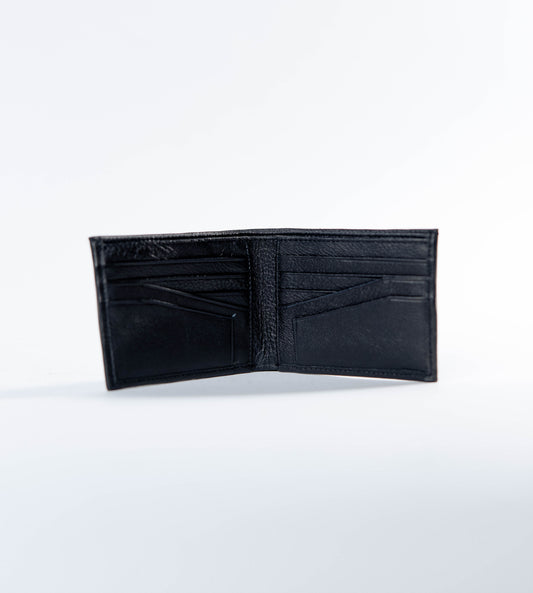 Cartera Caballero Negro Piel