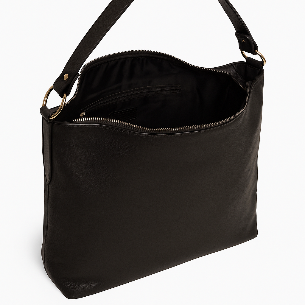 Bolsa Camila Negro Piel