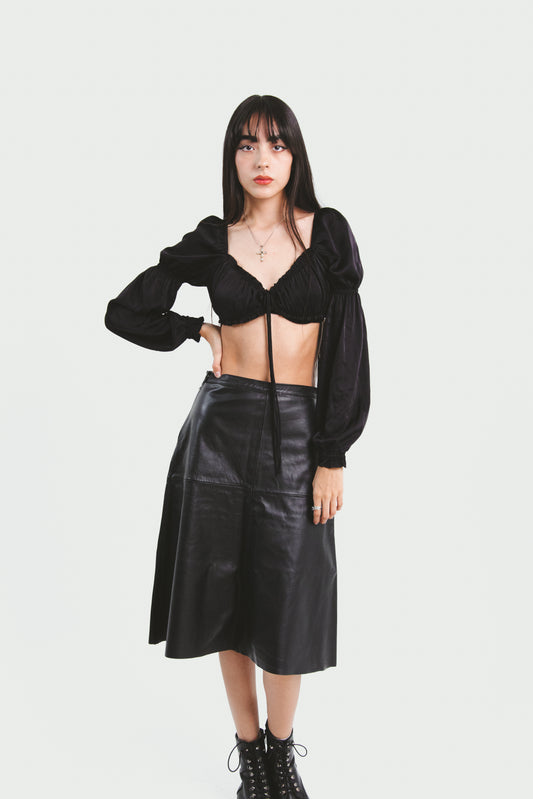 Falda Kenya Piel