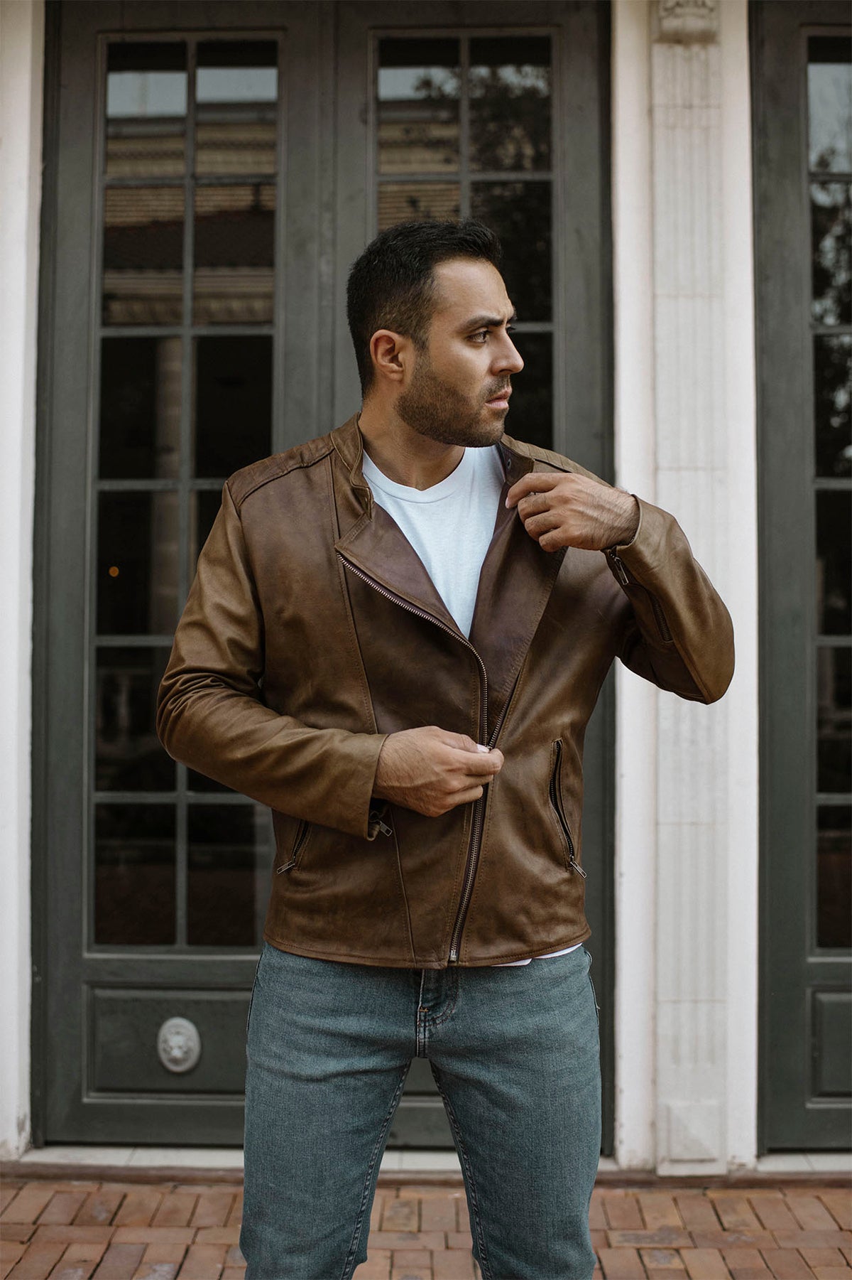 Chamarras de piel Hombre