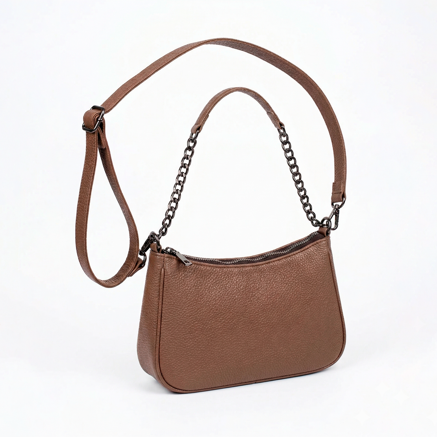 Bolsa Coral Café Olivo Piel
