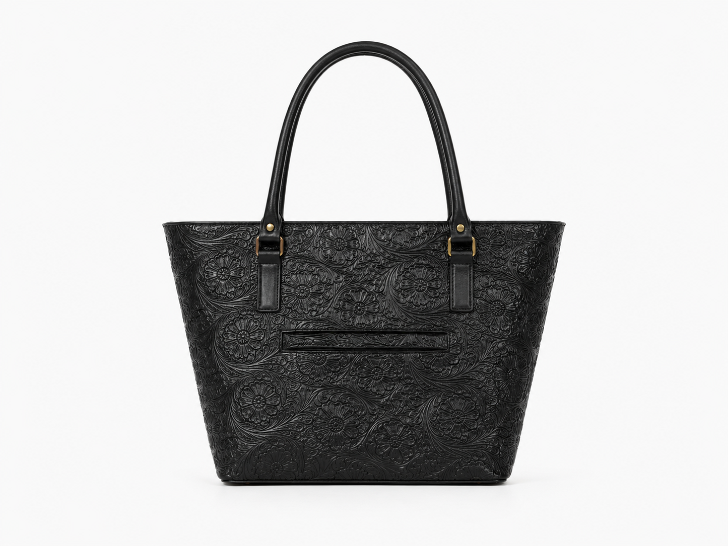 Bolsa Susan Cincelado Negro