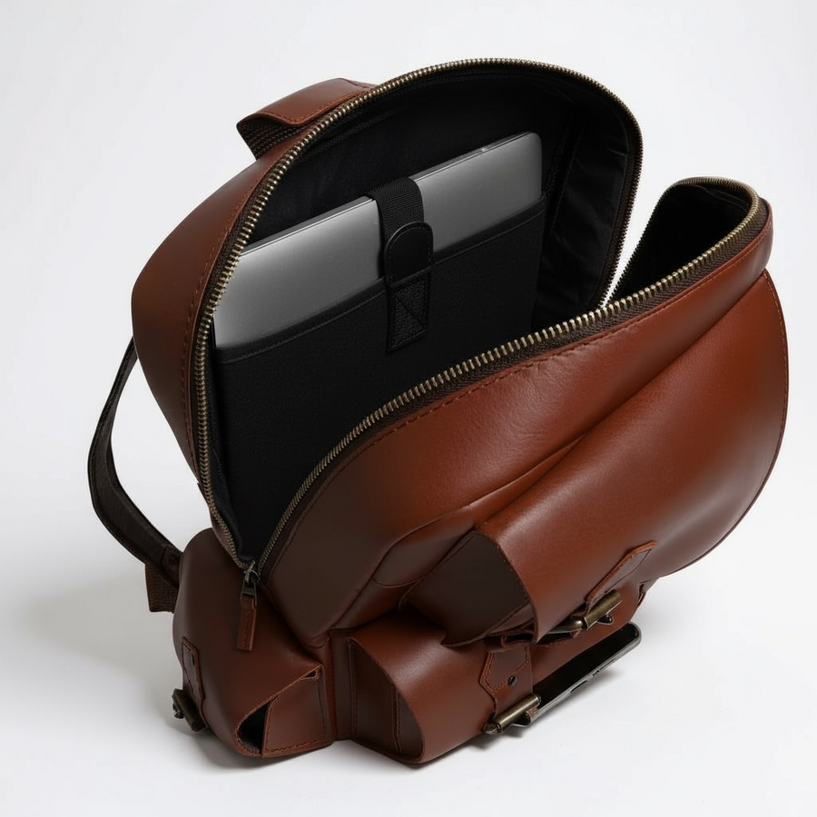 Backpack Alaska Shedron Piel