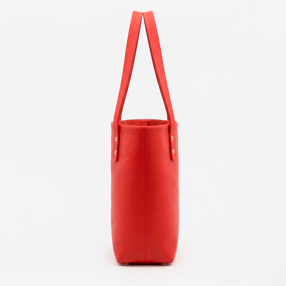 Bolsa Maya Piel Rojo
