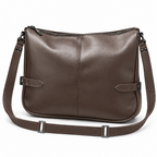 Messenger bolso Dublín Dark Coffee Piel