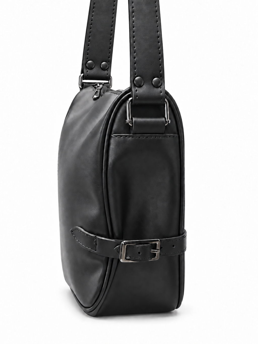 Messenger bolso Dublín Negro Piel