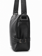 Messenger bolso Dublín Negro Piel