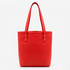 Bolsa Maya Piel Rojo