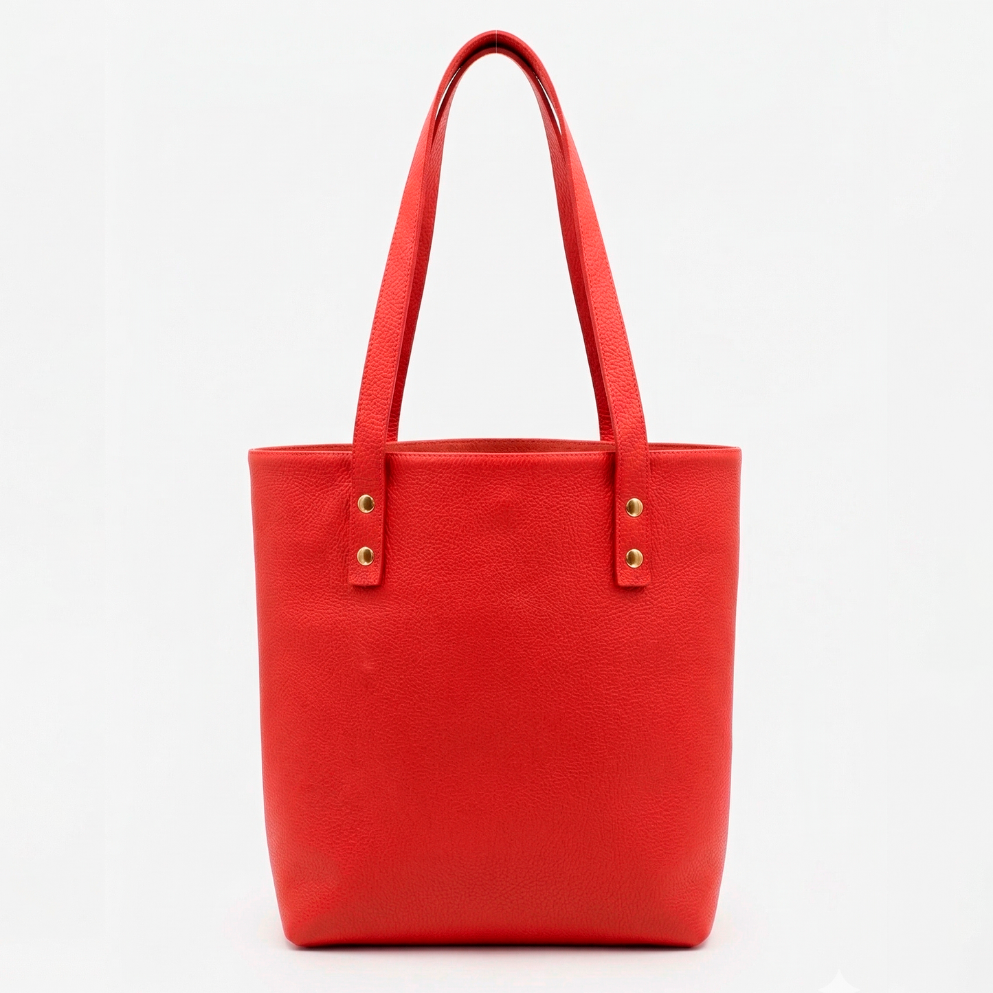 Bolsa Maya Piel Rojo