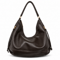 BOLSA LUNA PIEL CAFÉ