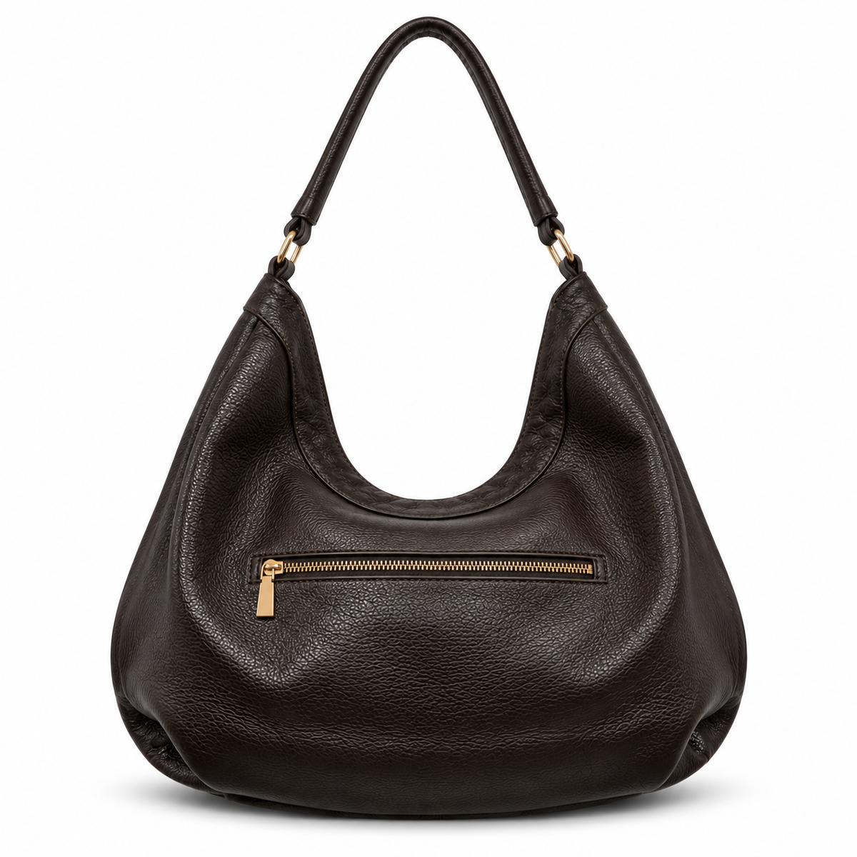 BOLSA LUNA PIEL CAFÉ