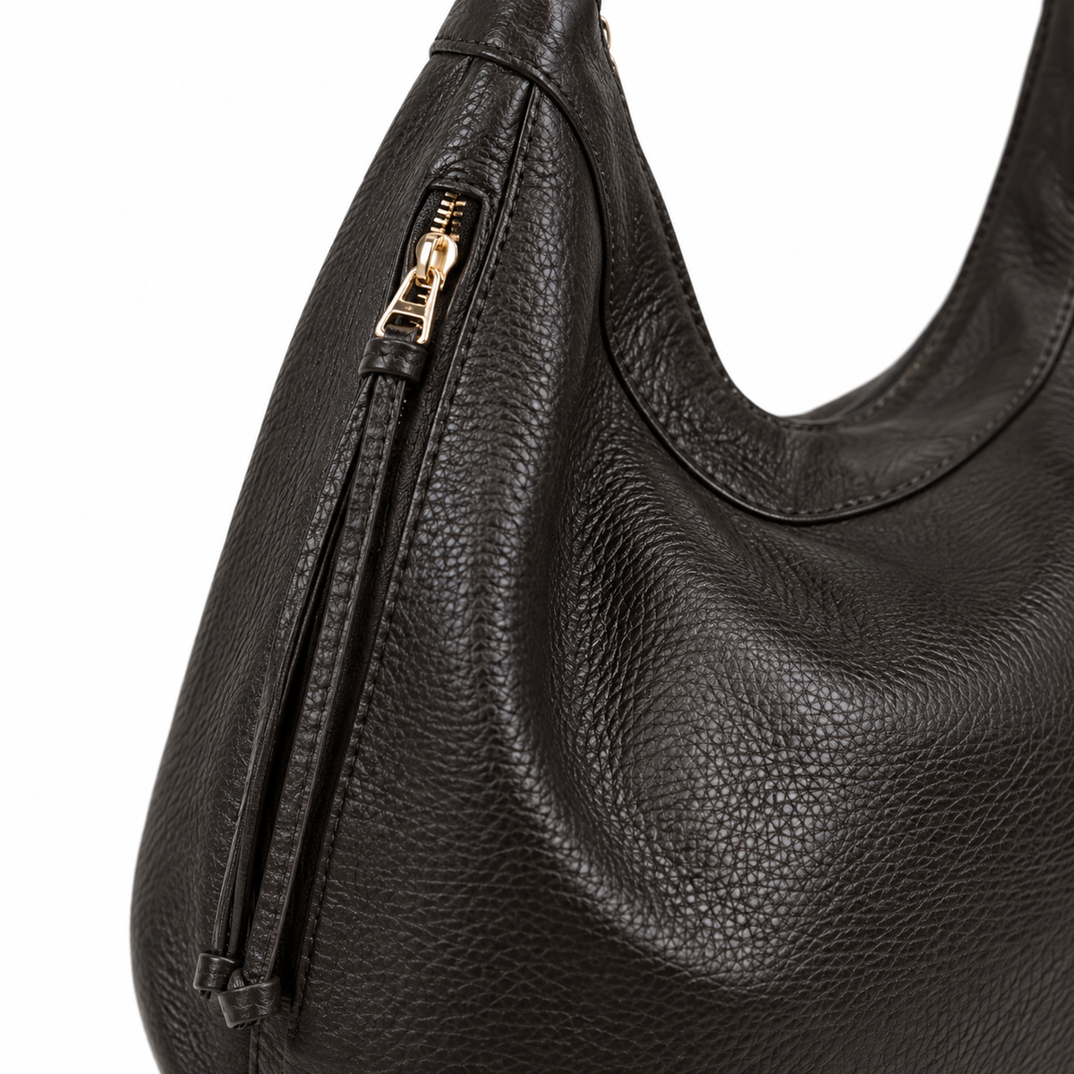 BOLSA LUNA PIEL CAFÉ