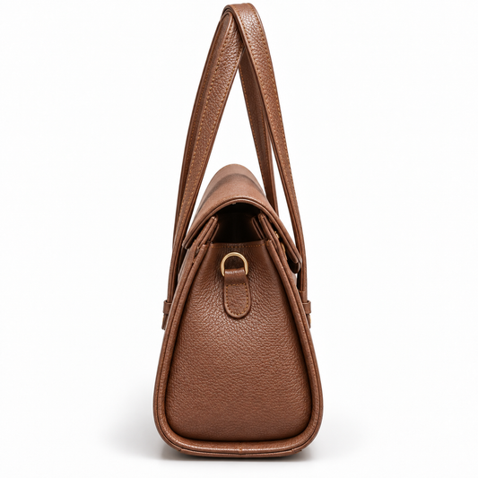 Bolsa Kenia piel Café