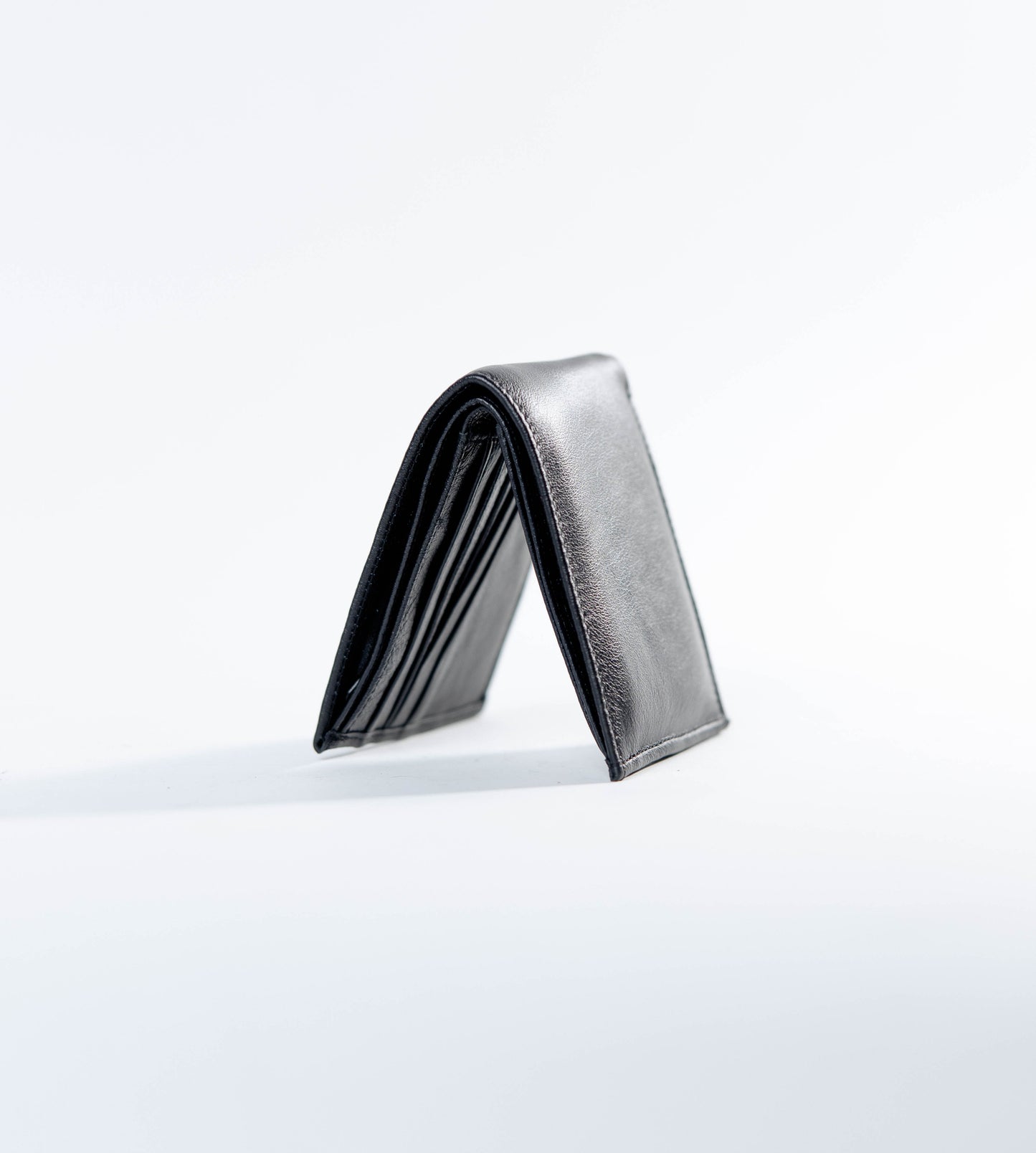 Cartera Caballero Negro Piel