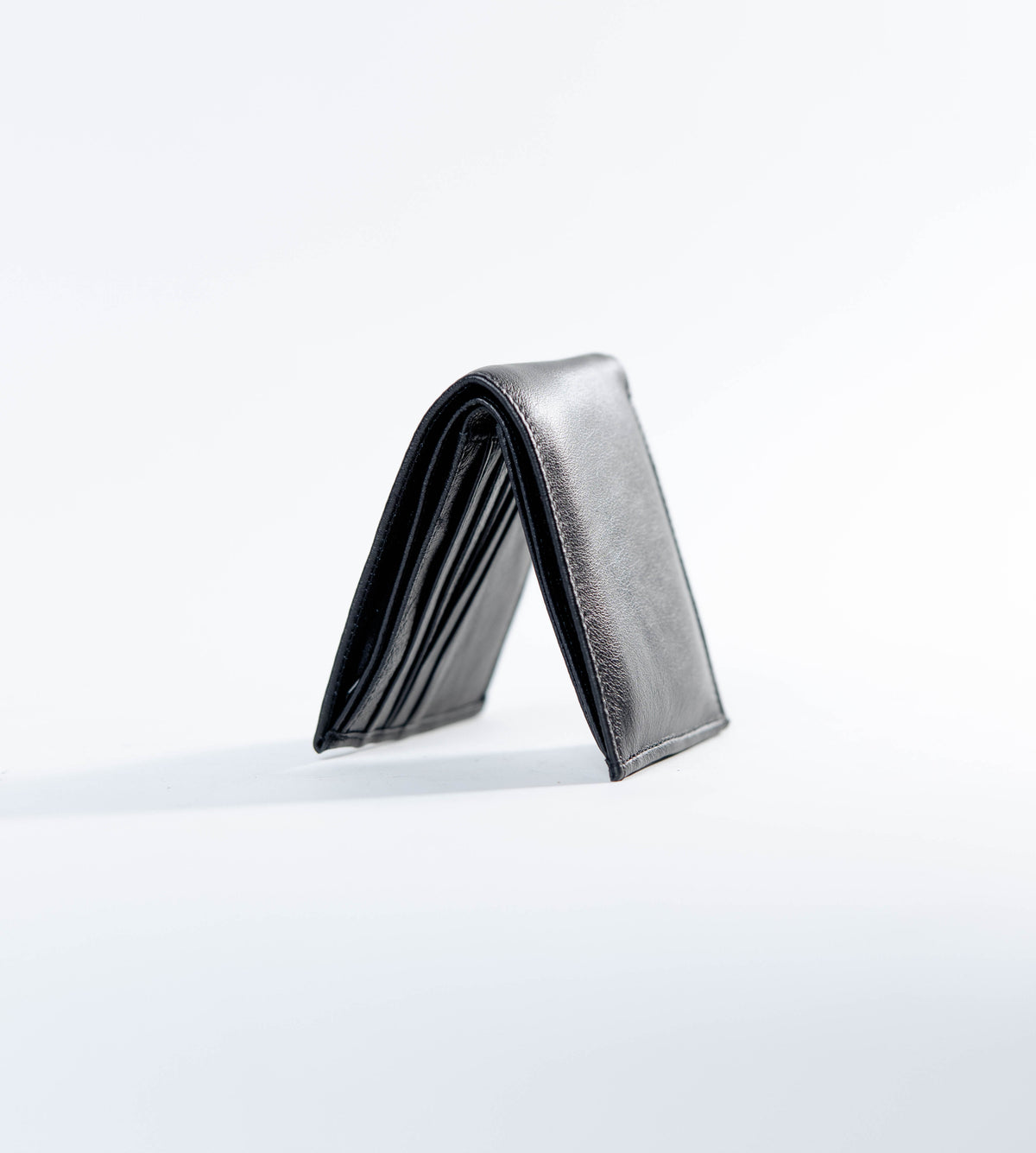 Cartera Caballero Negro Piel
