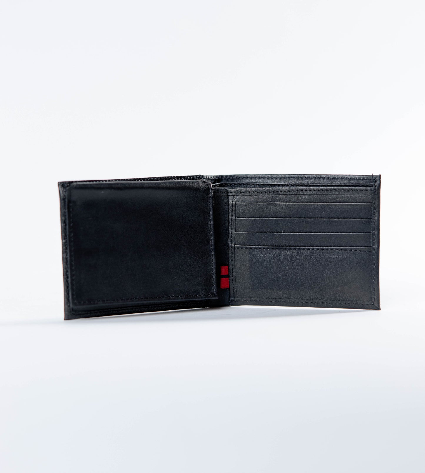 Cartera 047 Negro Grafito Piel