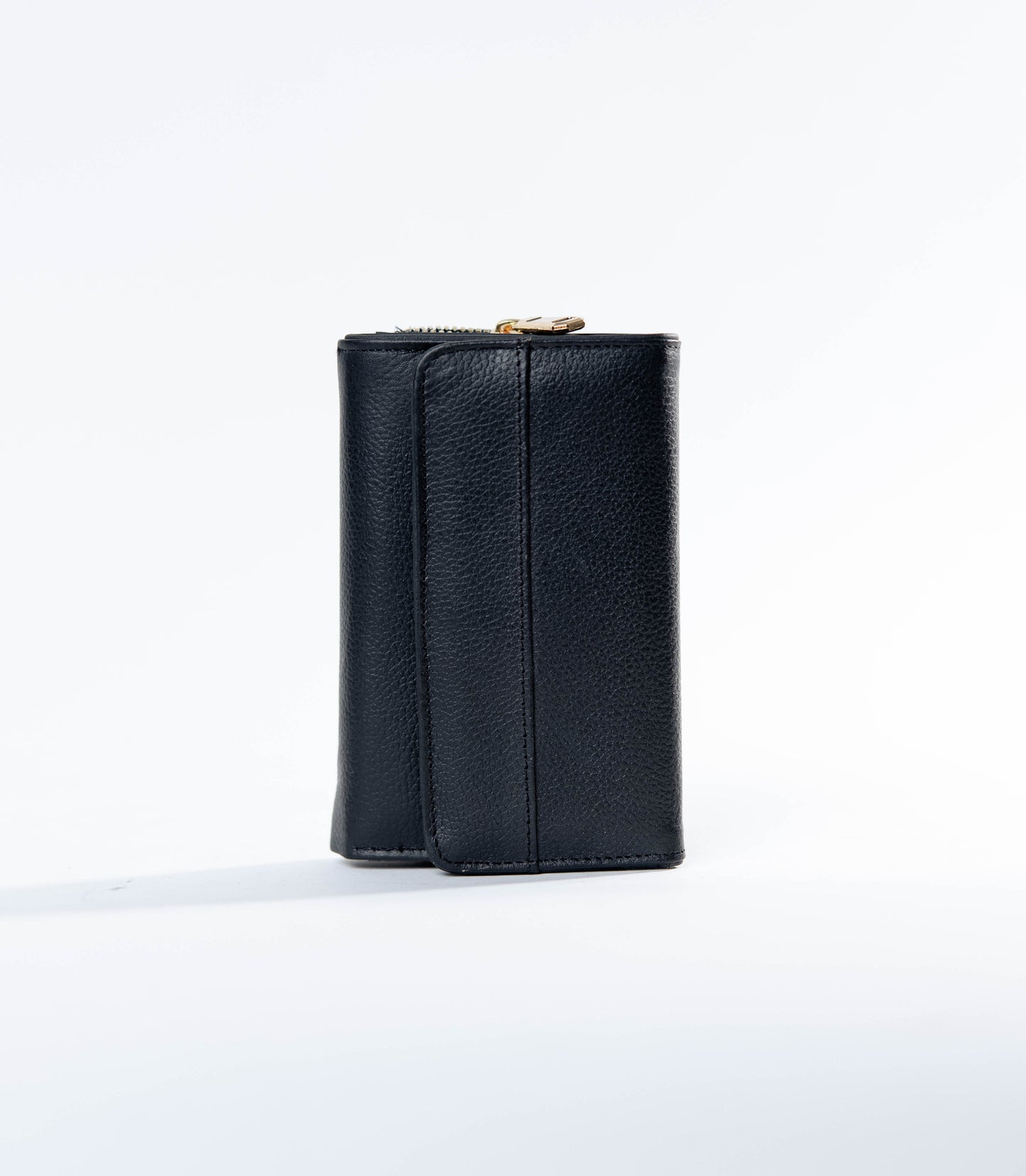 Cartera M Negro Piel