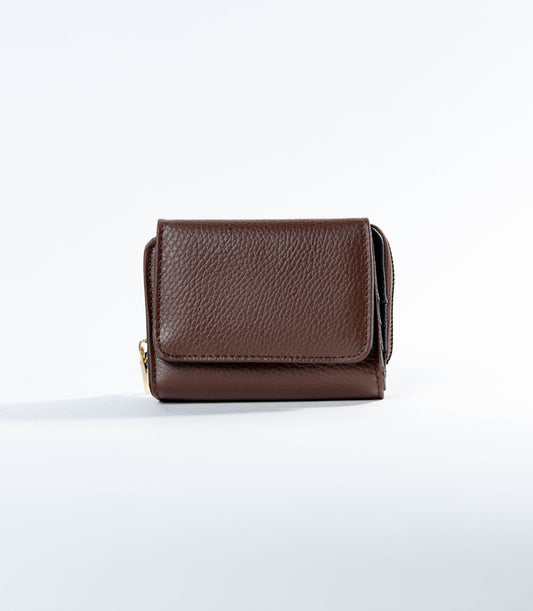 Cartera C Cafe Piel