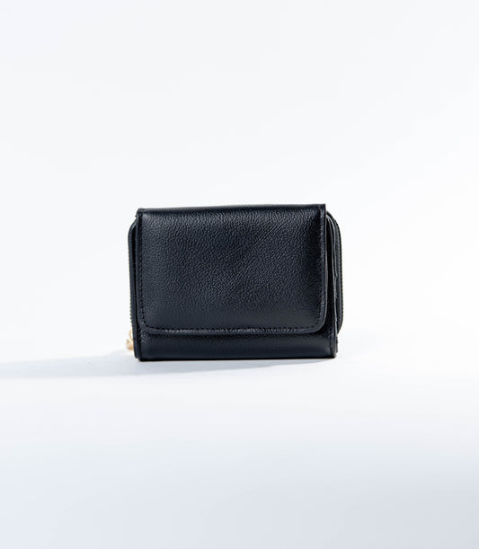 Cartera C Negro Piel