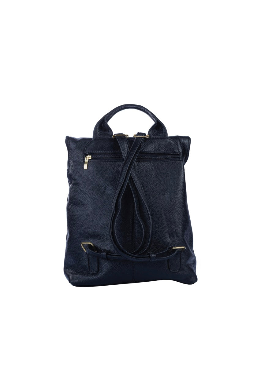 Backpack Venice Negro Piel