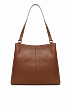 Bolsa Ital Camel Piel
