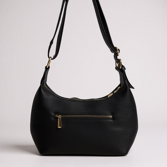 Bolsa Karol Negro Piel