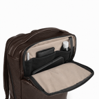Backpack Montreal Piel Café Oscuro