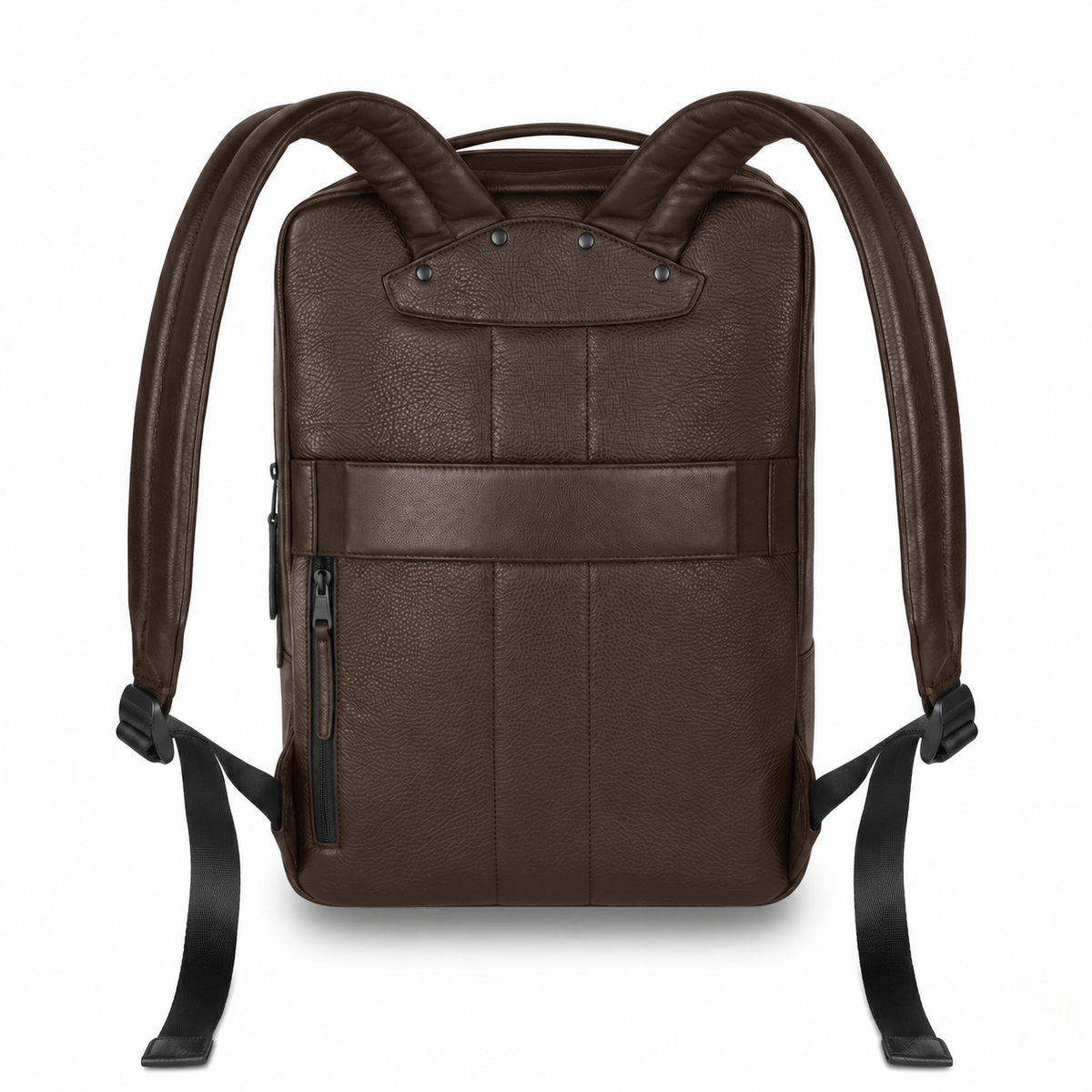 Backpack Montreal Piel Café Oscuro
