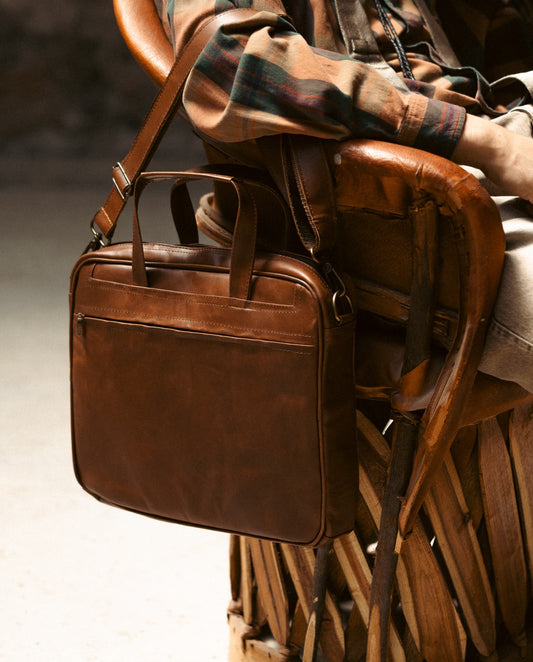 Portafolio Milan Caoba Piel