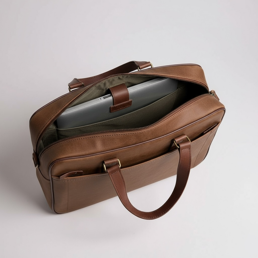 Portafolio New York Choco Piel