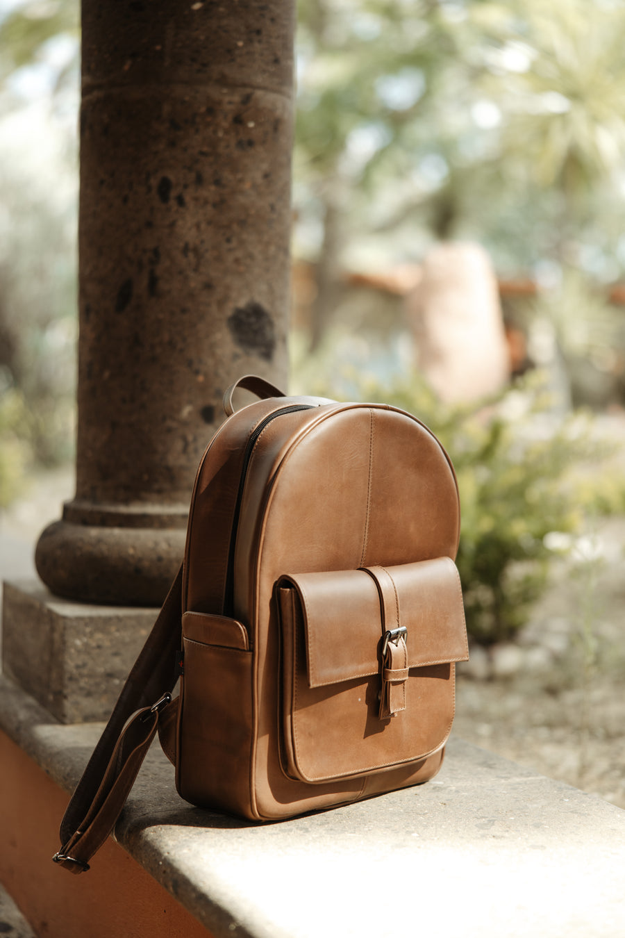 Backpack Osaka Café Piel