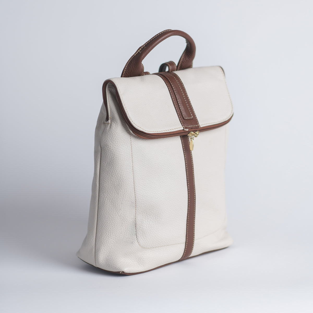 Backpack Venice Ivory-Miel  Piel
