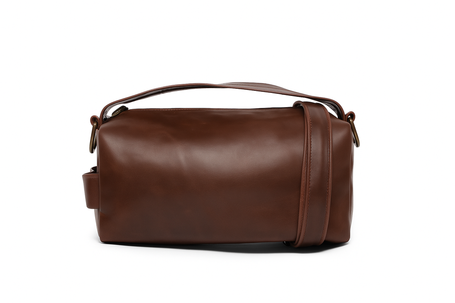 Neceser crossbody Sevilla Café Piel