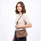 Bolsa Coral Café Olivo Piel