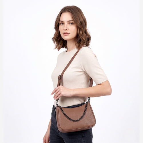 Bolsa Coral Café Olivo Piel