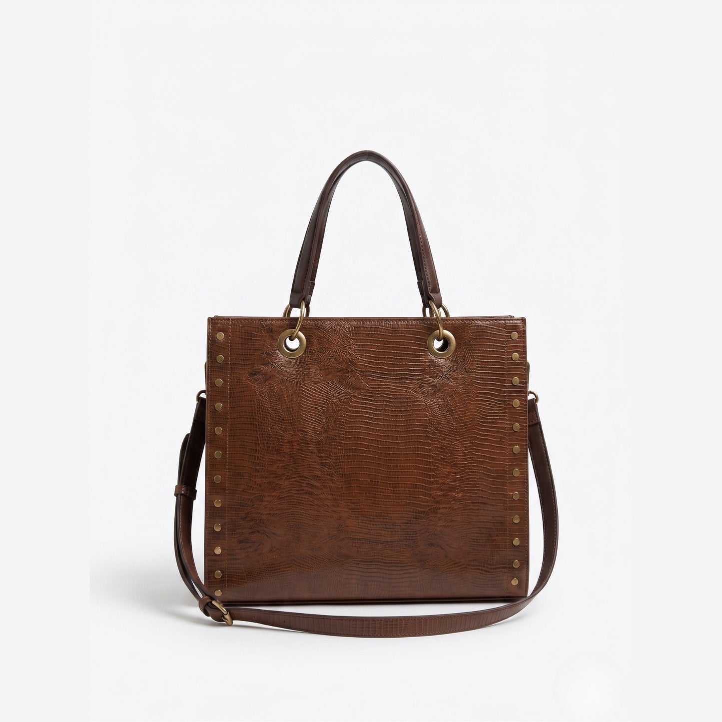 Bolsa Mar Lizard Miel Piel