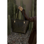 Bolsa Susan Cincelado Negro
