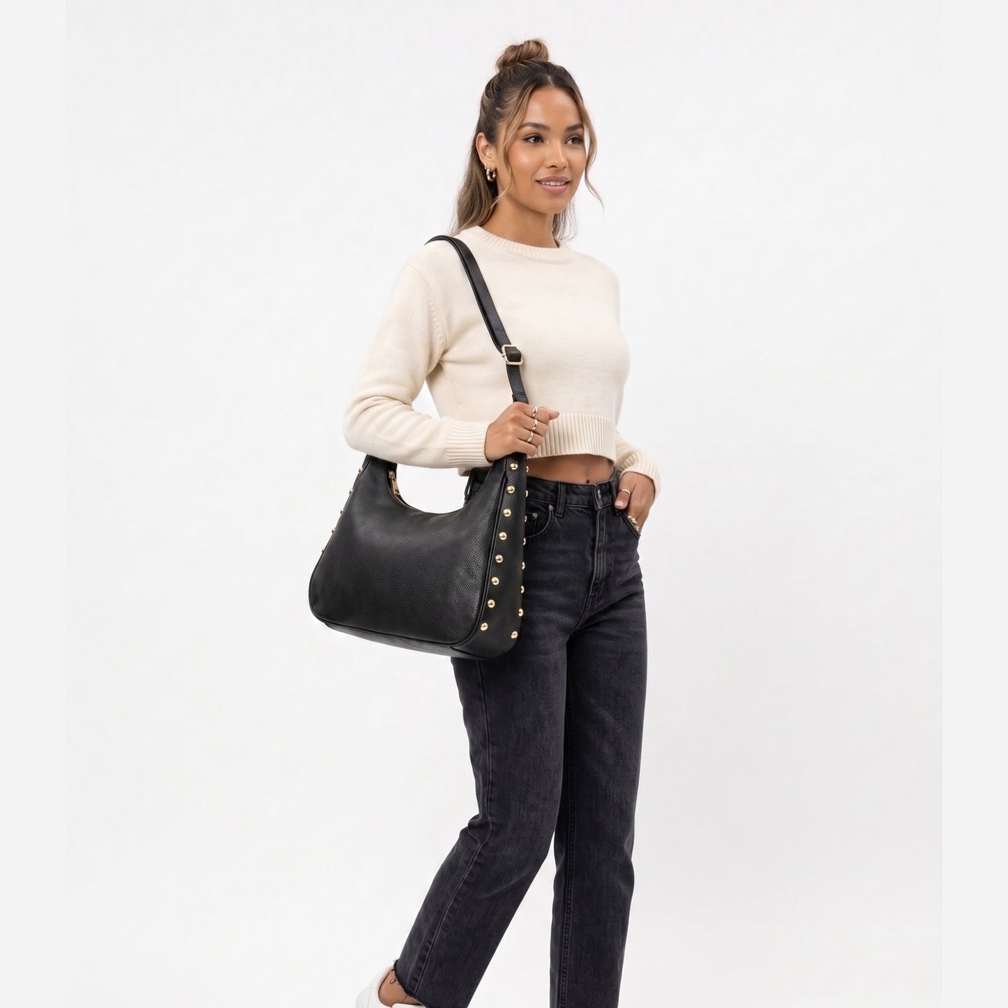 Bolsa Virginia Piel Negro