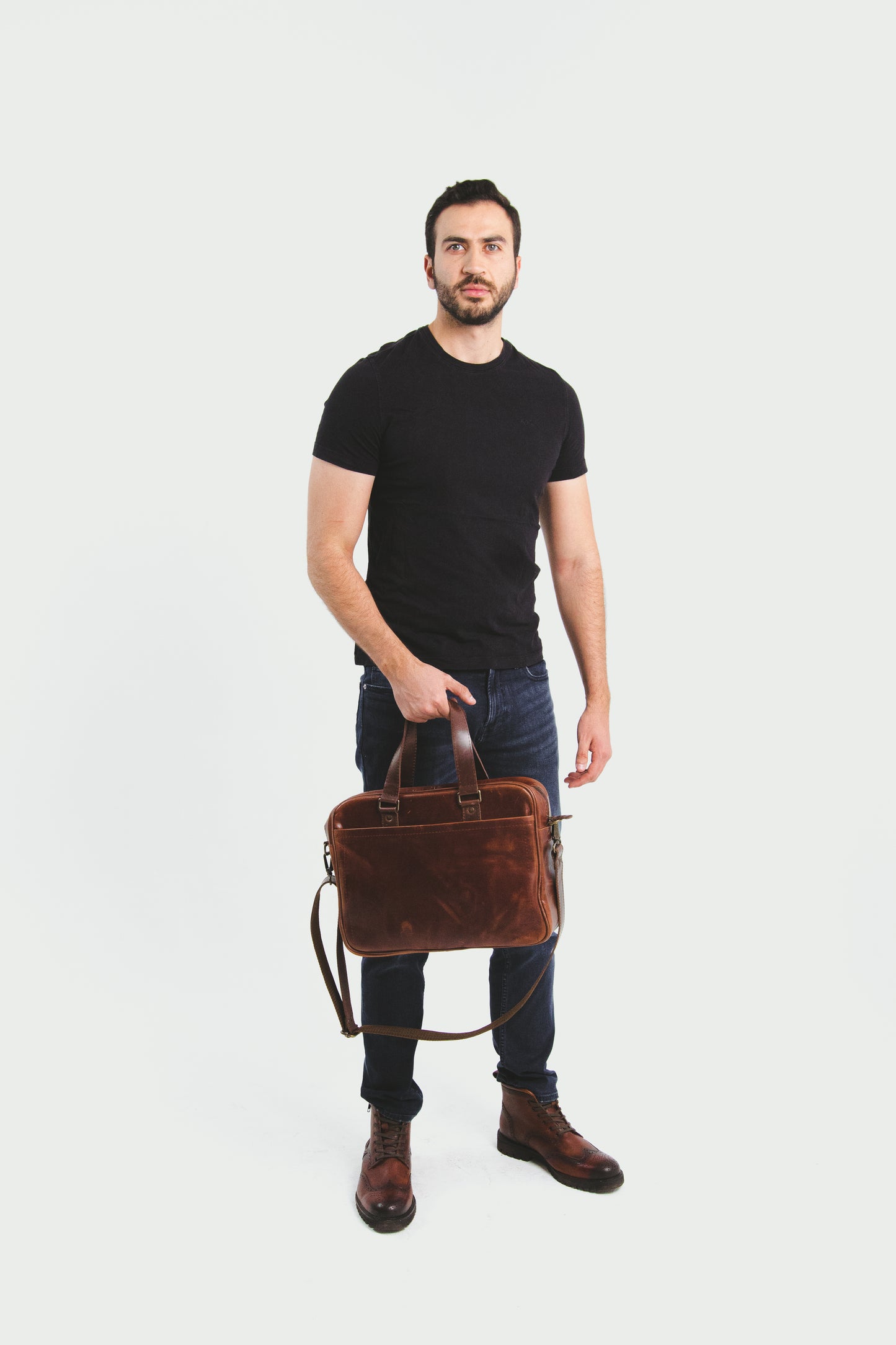 Portafolio New York Caoba Piel