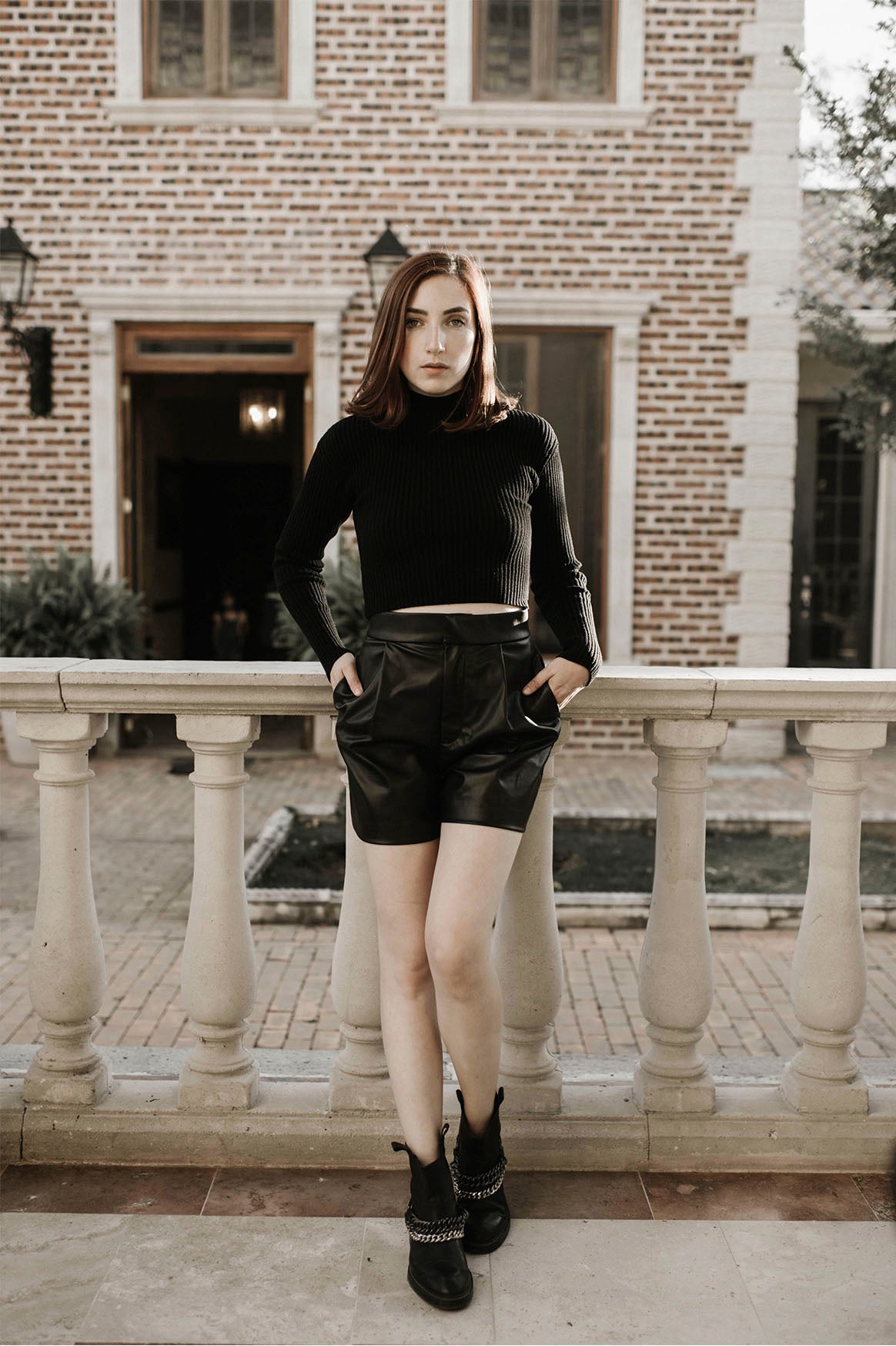 Short Ana Piel